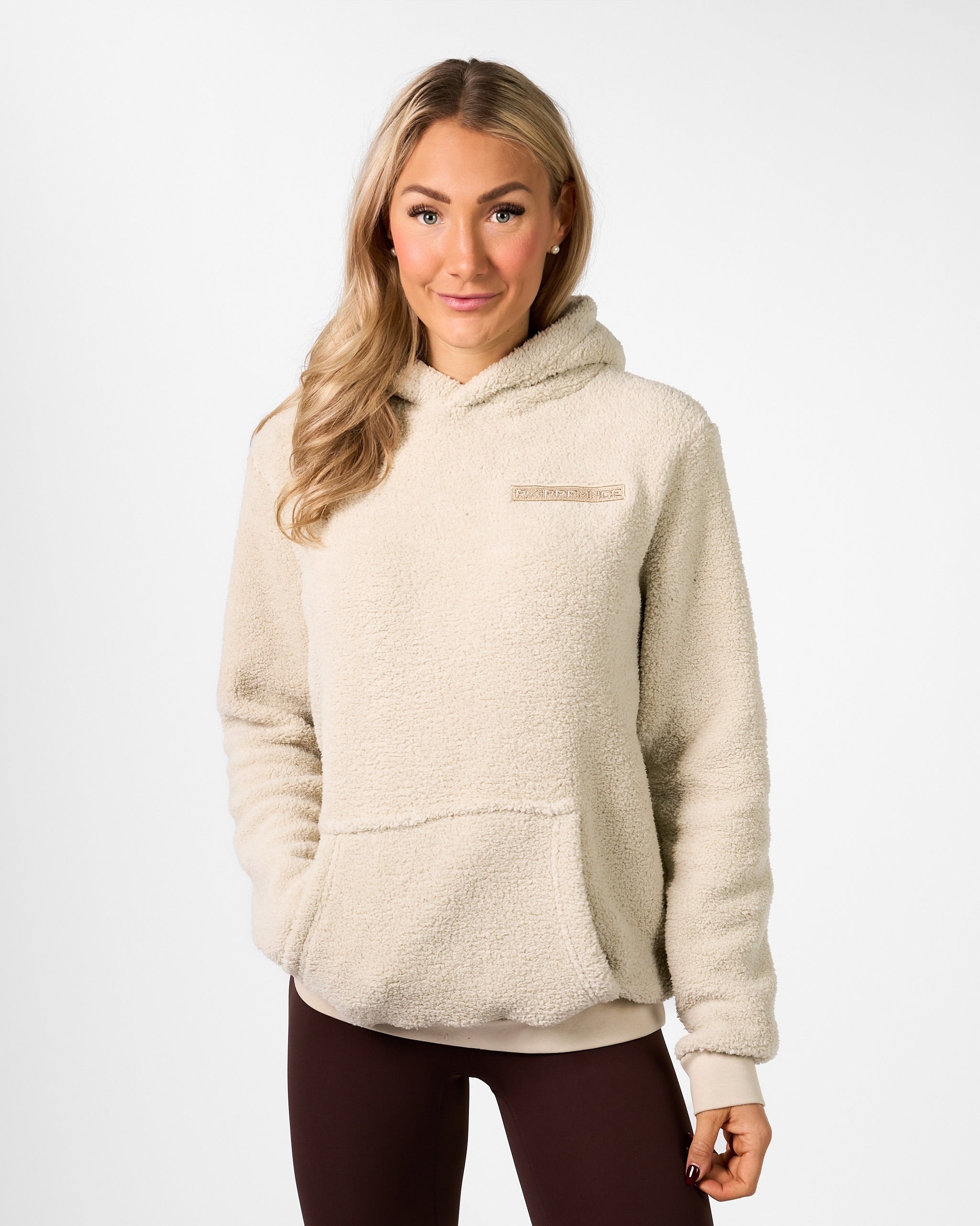 Teddy Hoodie Off White