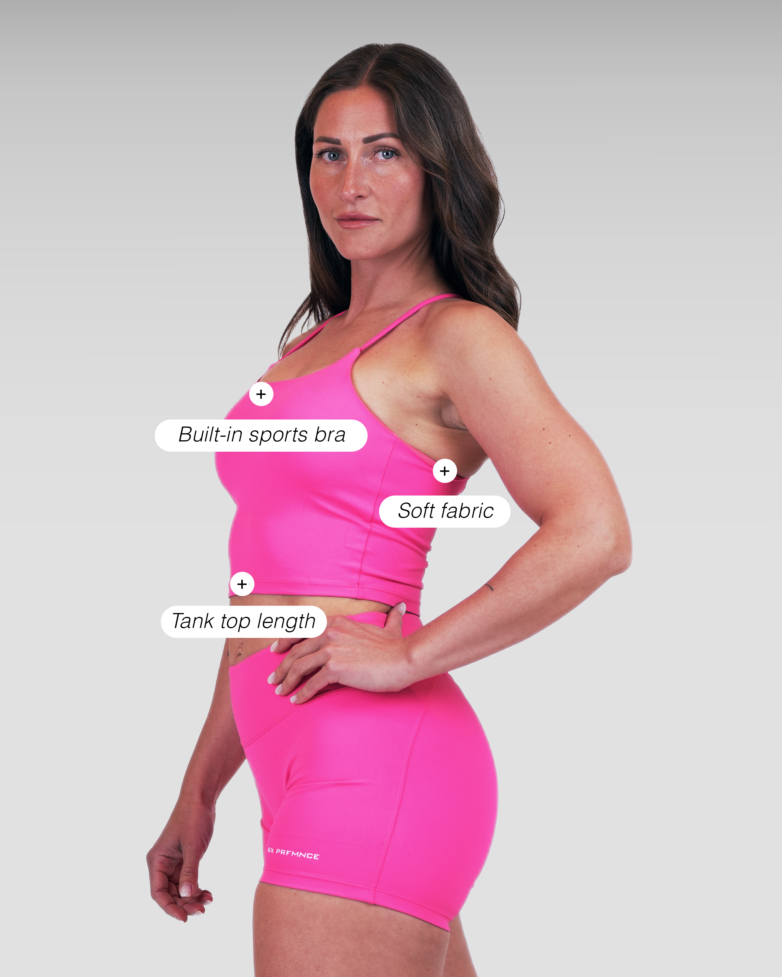 Nancy Tank Top Cobalt Pink-5