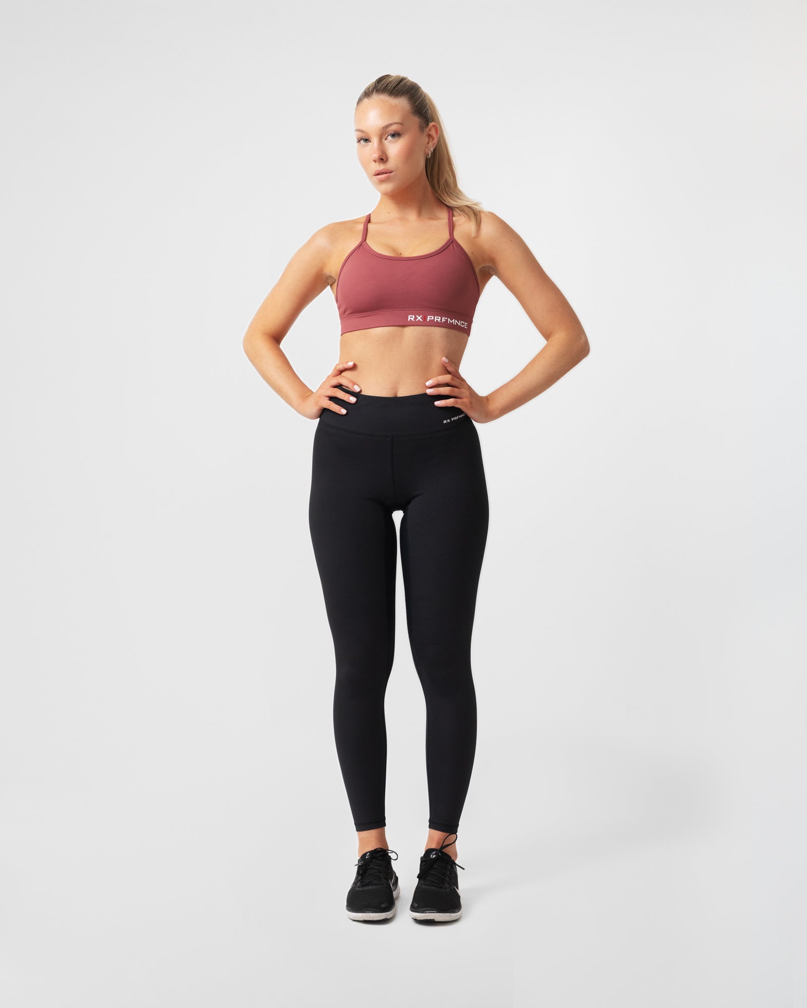 Sujetador deportivo Barbara rosa rosa