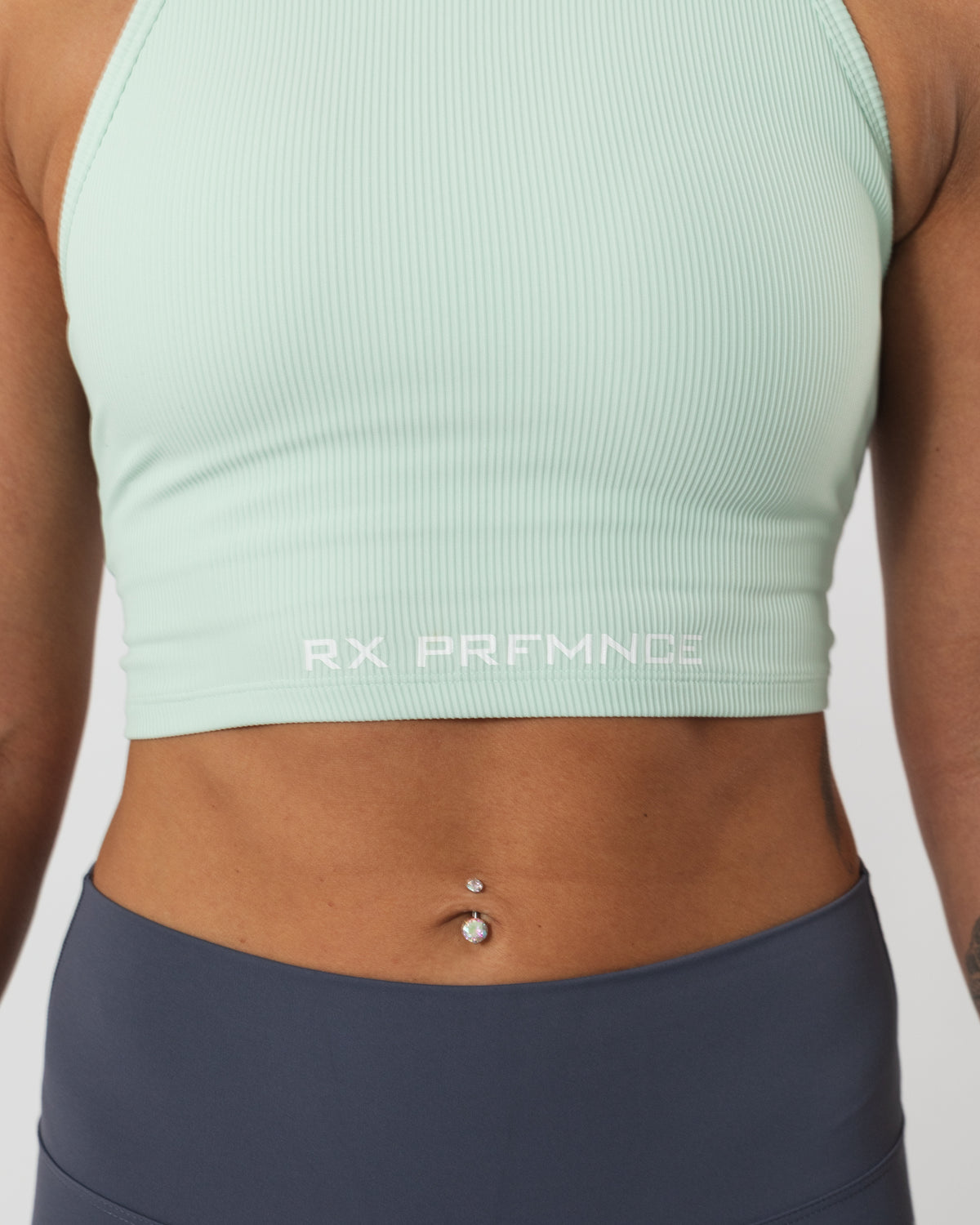 Annie Crop Top Mintgrøn-7