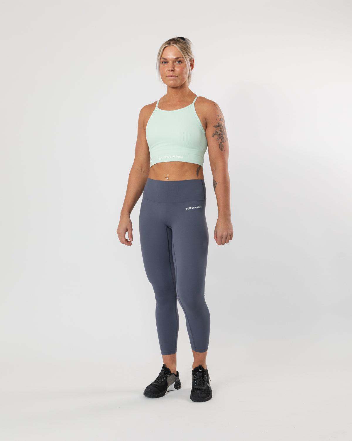 Annie Crop Top Mintgrøn-5